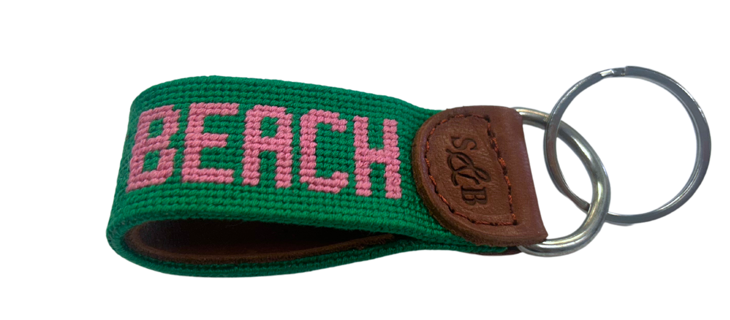 Palm Beach Needlepoint Key Chains