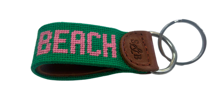 Palm Beach Needlepoint Key Chains