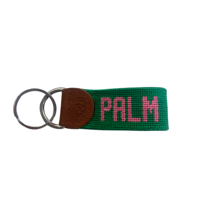 Palm Beach Needlepoint Key Chains