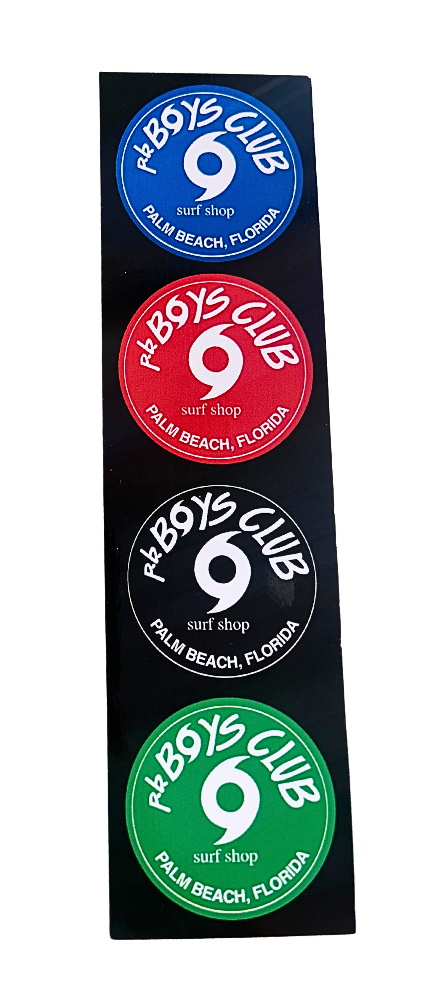 Classic PB Boys Club Logo Sticker Pack