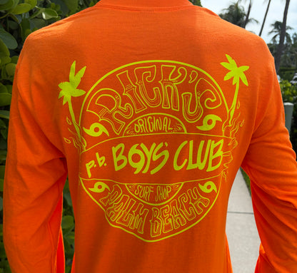 Rick’s Retro Adult Long Sleeve - Neon Edition