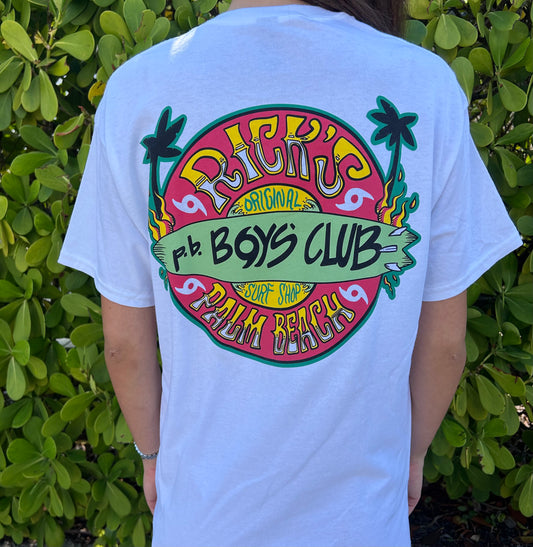 Rick’s Retro Surf Tee Adult Short Sleeve